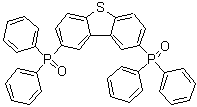 structure of CAS# 1019842-99-9, 2,8-Bis(diphenylphosphoryl)dibenzothiophene;1,1'-(2,8-Dibenzothiophenediyl)bis[1,1-diphenylphosphine oxide