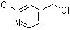结构式 CAS# 101990-73-2, 2-氯-4-(氯甲基)吡啶