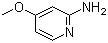 结构式 CAS# 10201-73-7, 2-氨基-4-甲氧基吡啶
