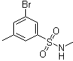 structure of CAS# 1020252-91-8, 3-Bromo-N,5-dimethylbenzenesulfonamide