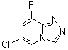 structure of CAS# 1020253-21-7, 6-Chloro-8-fluoro-1,2,4-triazolo[4,3-a]pyridine