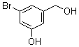 structure of CAS# 1020336-51-9, 3-Bromo-5-hydroxybenzenemethanol;3-Bromo-5-hydroxybenzyl alcohol; 3-Bromo-5-hydroxymethylphenol