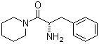 结构式 CAS# 102292-89-7, (S)-1-(2-氨基-1-氧代-3-苯基丙基)哌啶