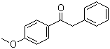 结构式 CAS# 1023-17-2, 1-(4-甲氧基苯基)-2-苯基乙酮