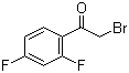 structure of CAS# 102429-07-2, 2-Bromo-2',4'-difluoroacetophenone;2,4-Difluorophenacyl bromide