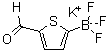 structure of CAS# 1025113-78-3, Potassium trifluoro(5-formylthien-2-yl)borate