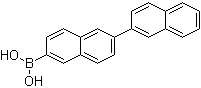 structure of CAS# 1025456-44-3, B-[2,2'-Binaphthalen]-6-ylboronic acid