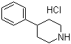 structure of CAS# 10272-49-8, 4-Phenylpiperidine hydrochloride;1,2,3,6-Tetrahydro-4-phenylpiperidine hydrochloride; 4-Phenylpiperidinium chloride