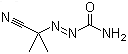 structure of CAS# 10288-28-5, 2-(1-Cyano-1-methylethyl)azocarboxamide