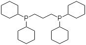 structure of CAS# 103099-52-1, 1,3-Bis(dicyclohexylphosphino)propane;dicyclohexyl(3-dicyclohexylphosphanylpropyl)phosphane