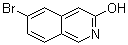 structure of CAS# 1031927-91-9, 6-Bromoisoquinolin-3-ol;6-Bromo-3(2H)-isoquinolinone
