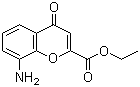 结构式 CAS# 103195-35-3, 8-氨基-4-氧代-4H-1-苯并吡喃-2-羧酸乙酯