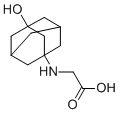 结构式 CAS# 1032564-18-3, 2-((3-羟基金刚烷-1-基)氨基)乙酸