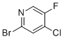 structure of CAS# 1033203-44-9, 2-Bromo-4-chloro-5-fluoropyridine