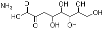 structure of CAS# 103404-70-2, 3-Deoxy-D-manno-2-octulosonic acid ammonium salt;3-Deoxy-2-octulosonic acid monoammonium salt; KDO ammonium salt