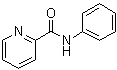 structure of CAS# 10354-53-7, N-Phenyl-2-pyridinecarboxamide;N-Phenylpicolinamide; N-(2-Pyridyl)carbonylaniline