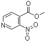 structure of CAS# 103698-10-8, Methyl 3-nitropyridine-4-carboxylate