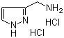 结构式 CAS# 1037237-32-3, 1H-吡唑-3-甲胺二盐酸盐