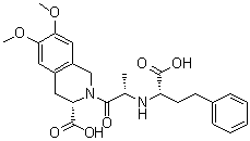 structure of CAS# 103775-14-0, Moexiprilat