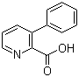 structure of CAS# 103863-15-6, 3-Phenyl-2-pyridinecarboxylic acid;3-Phenyl-picolinic acid ; 3-Phenylpyridine-2-carboxylic acid