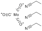 structure of CAS# 103933-26-2, Tricarbonyltris(propionitrile)molybdenum (0);carbon monoxide molybdenum propanenitrile