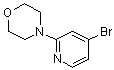 结构式 CAS# 1040377-12-5, 4-(4-溴-2-吡啶基)吗啉