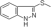 structure of CAS# 1040502-51-9, 3-(Methylthio)-1H-indazole