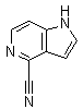结构式 CAS# 1040682-68-5, 1H-吡咯并[3,2-c]吡啶-4-甲腈