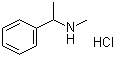 结构式 CAS# 10408-89-6, N,alpha-二甲基苄胺盐酸盐
