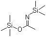 structure of CAS# 10416-59-8, N,O-Bis(trimethylsilyl)acetamide;Trimethylsilyl N-trimethylsilylacetamidate; BSA; Dynasylan BSA