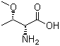 结构式 CAS# 104195-79-1, (2R,3R)-2-氨基-3-甲氧基丁酸