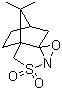 structure of CAS# 104322-63-6, (1S)-(+)-(10-Camphorsulfonyl)oxaziridine;(1S)-(+)-(Camphorylsulfonyl)oxaziridine; (1S)-(+)-2,N-Epoxy-exo-10,2-bornanesultam