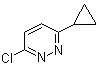 结构式 CAS# 1046816-38-9, 3-氯-6-环丙基哒嗪