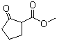 结构式 CAS# 10472-24-9, 2-氧代环戊烷羧酸甲酯; 2-氧环戊基甲酸甲酯; 2-甲氧羰基环戊酮