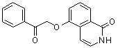 结构式 CAS# 1048371-03-4, UPF 1069; 5-(2-氧代-2-苯基乙氧基)-1(2H)-异喹啉酮