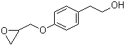 结构式 CAS# 104857-48-9, 1-[4-(2-羟乙基)苯氧基]-2,3-环氧丙烷