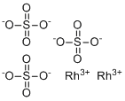 结构式 CAS# 10489-46-0, 硫酸铑