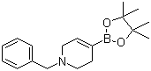 structure of CAS# 1048976-83-5, 1-Benzyl-1,2,3,6-tetrahydropyridine-4-boronic acid pinacol ester;1,2,3,6-Tetrahydro-1-(phenylmethyl)-4-(4,4,5,5-tetramethyl-1,3,2-dioxaborolan-2-yl)pyridine