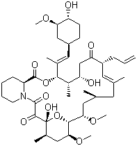 结构式 CAS# 104987-11-3, 他克莫司
