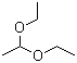 Acetal molecular structure (CAS 105-57-7)