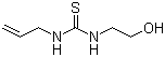 structure of CAS# 105-81-7, 1-Allyl-3-(2-hydroxyethyl)-2-thiourea;1-Allyl-3-(2-hydroxyethyl)thiourea; N-Allyl-N'-(2-hydroxyethyl)thiourea