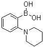 structure of CAS# 1050505-85-5, [2-(Piperidin-1-yl)phenyl]boronic acid