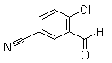 结构式 CAS# 105191-41-1, 4-氯-3-甲酰基苯甲腈