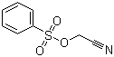 structure of CAS# 10531-13-2, Cyanomethyl benzenesulfonate
