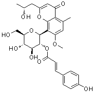结构式 CAS# 105317-67-7, 芦荟新甙 D