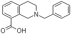 结构式 CAS# 1053656-29-3, 2-苄基-1,2,3,4-四氢异喹啉-8-羧酸
