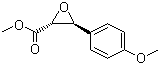 structure of CAS# 105560-93-8, Methyl (2R,3S)-3-(4-methoxyphenyl)oxirane-2-carboxylate;(2R-trans)-3-[4-Methoxyphenyl]glycidic acid methyl ester; (2R,3S)-3-(4-Methoxyphenyl)glycidic acid methyl ester