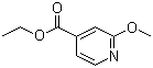 结构式 CAS# 105596-61-0, 2-甲氧基异烟酸乙酯
