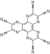 结构式 CAS# 105598-27-4, 2,3,6,7,10,11-六氰基-1,4,5,8,9,12-六氮杂苯并菲; 2,3,6,7,10,11-六氰基-1,4,5,8,9,12-六氮杂三亚苯