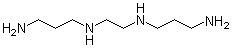 structure of CAS# 10563-26-5, N,N'-Bis(3-aminopropyl)-1,2-ethanediamine;1,2-Bis(3-aminopropyl)ethylenediamine; 1,10-Diamino-4,7-diazadecane; 1,5,8,12-Tetraazadodecane; 3,2,3-Tet; 4,7-Diazadecane-1,10-diamine; Bis(3-aminopropyl)ethylenediamine; N,N'-Bis(3-aminopropyl)-1,2-diaminoethane; N,N'-Bis(3-aminopropyl)diaminoethane